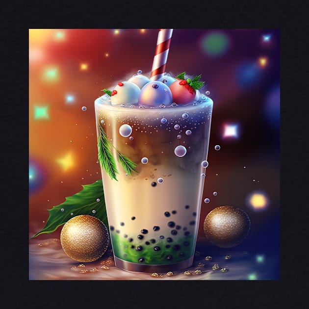 Christmas Bubble tea by Art8085